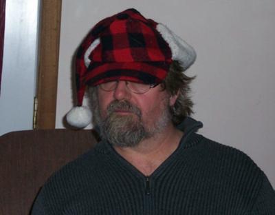 Santa Scott in his snazzy hat