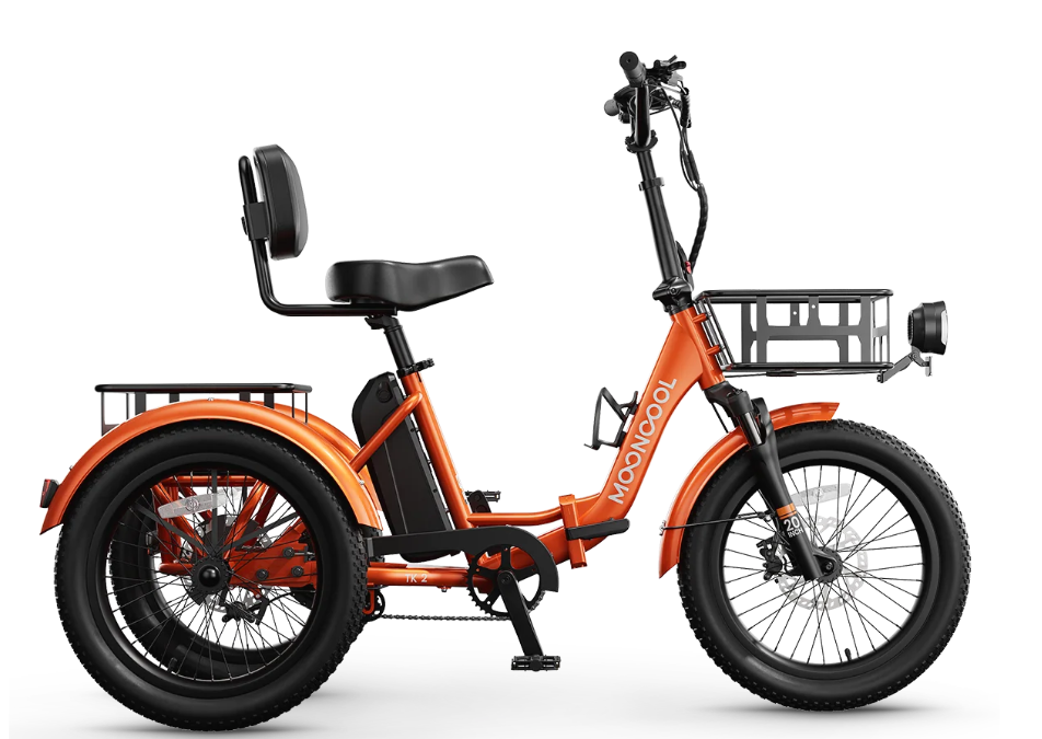 Mooncool TK2 electric trike for gardeners and small farms