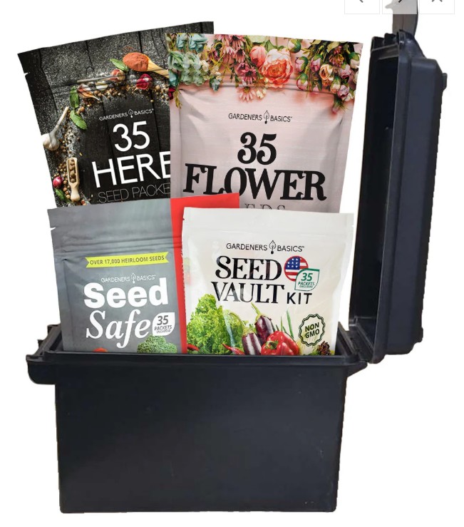 Gardeners 140 seed vault