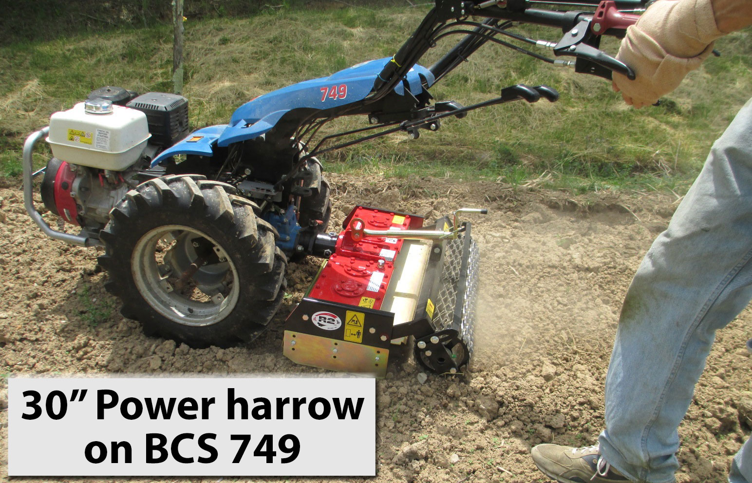 bcs and power harrow