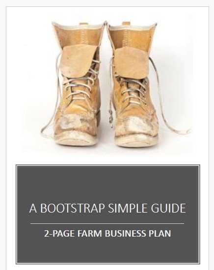 Business Plan Cover webpage