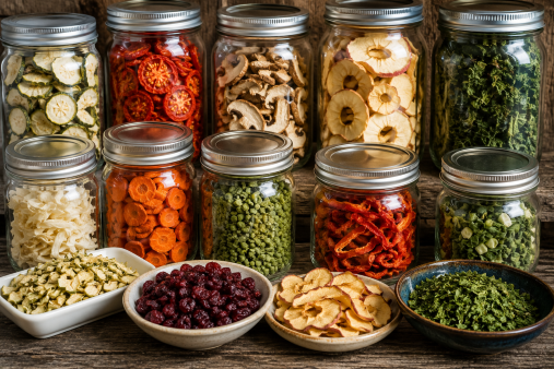 dehydrated food