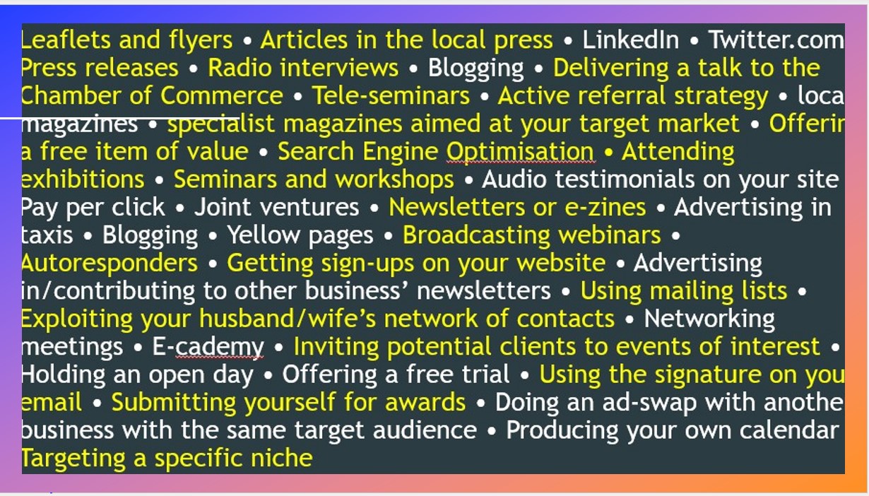 Your small farm marketing plan is like every other project. You need an approach, a timeline and a budget.